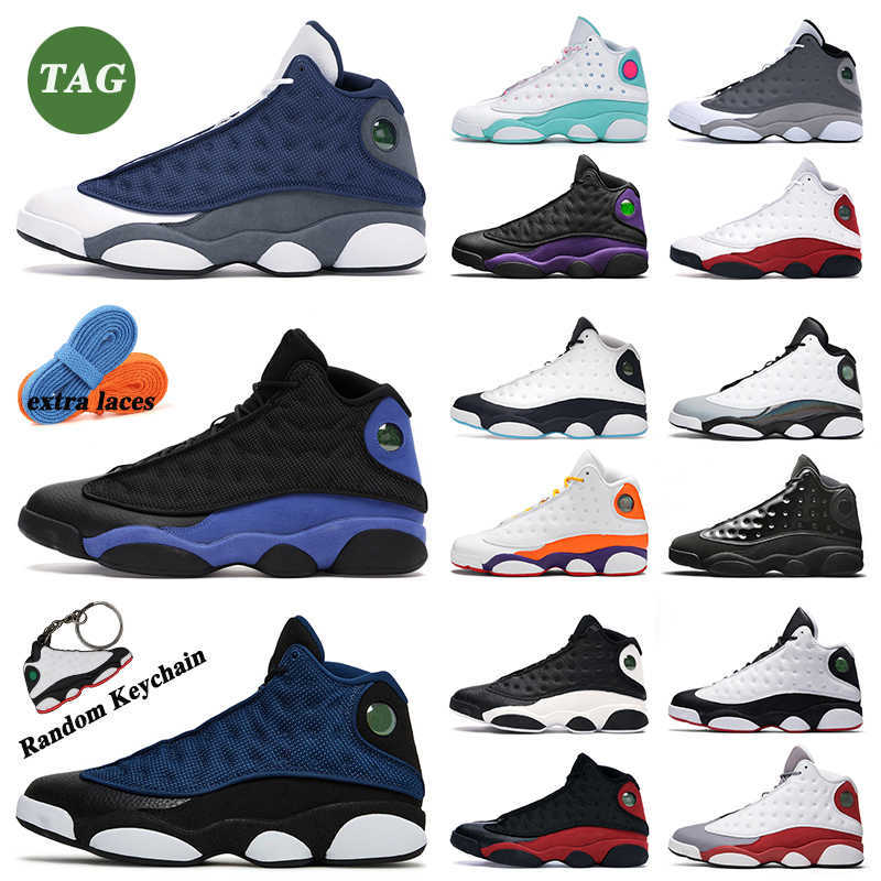 

13 13s men women basketball shoes Black Cat Brave Blue Hyper Royal Bred Atmosphere Flint Obsidian Cool Grey Toe Green mens trainers sports, 24
