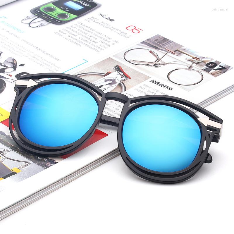 

Sunglasses Retro Korean Style Hollow Colorful Glasses Arrow