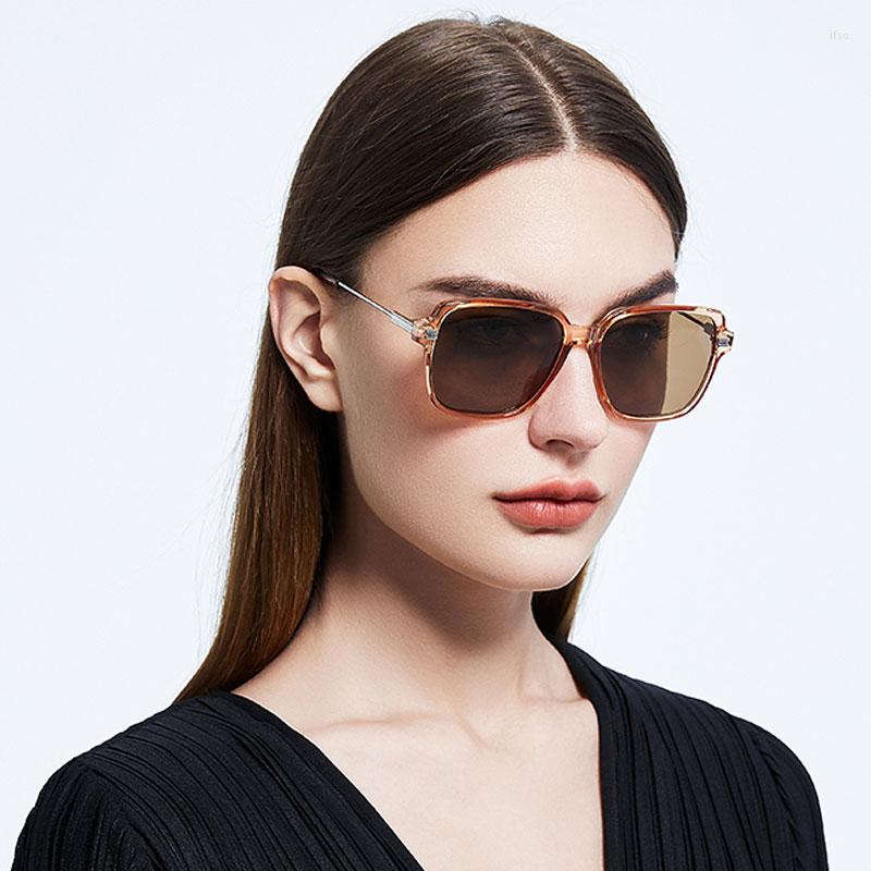 

Sunglasses Luxury Elegant Women Gradient Polarized Lady Outdoor Transparent Glasses Frame Driving Travel UV Protect Eyewear 2022
