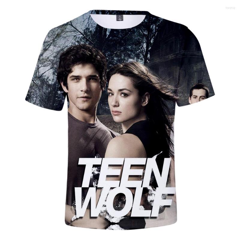

Men's T Shirts Teen Wolf 3D Shirt Men Women Sale Fashion Print Breathable O-neck Short Sleeve Tee Tops