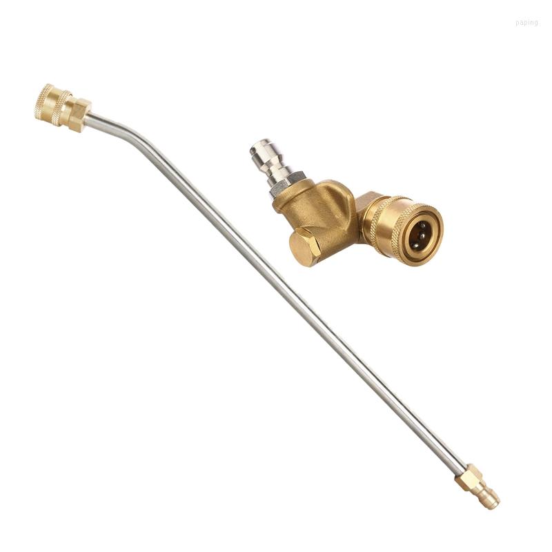 

Lance 1 Pcs Quick Connecting Pivoting Coupler & High Pressure Washer Gutter Rod