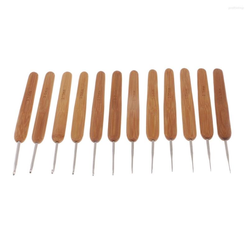 

Tattoo Needles Dreadlocks Crochet Hooks Tool Set Of 12 Bamboo Needle For Hair