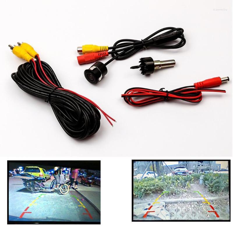 

Car Rear View Cameras Cameras& Parking Sensors 18.5" CCD Universal Reverse Camera For All Cars System Backup Kit Waterproof