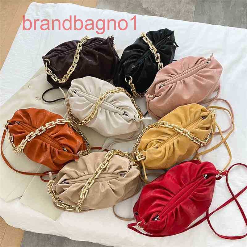 

Bottegas Bags Venetas Designer Pouch Bag Luxury Women clutch Handbags dy Fashion Chain Armpit Net Red Design Hand B 2EMA, Black