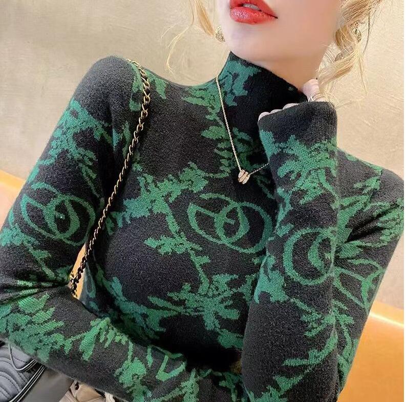 

Women' Sweaters Designer for Casual Luxury Letter Print Tees Shirt Casual Tops Feme Bottoming Shirts, 06