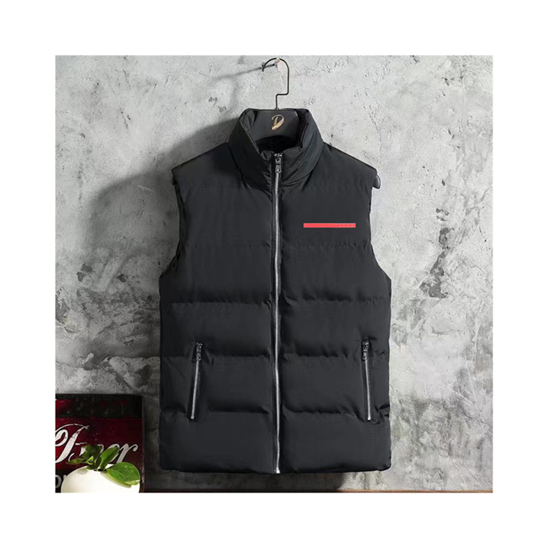 

Senior designer men's Vests jacket Coats Europe and America stylist mens women spring autumn zipper sleeved hoodies fashion leisure winter windbreaker Vest coat