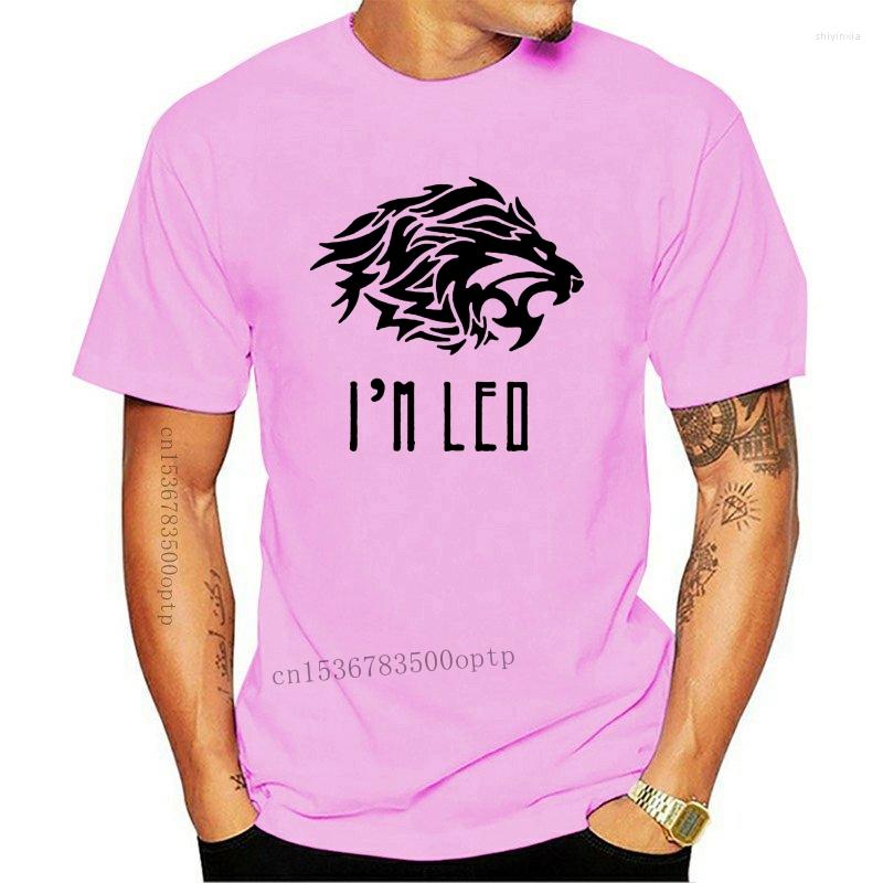 

Men's T Shirts IM Leo ManS And WomanS T-Shirts - Zodiac Tshirt Lion Gift Tee Street Shirt, Black
