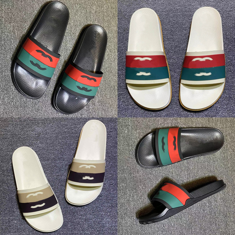 

2022 Designer slippers women men Slides beach sandal luxury shoes Flat Flip Flops Slide Ladies Sandals outdoor Lady sexy Sandals leather Slipper Shoe Large size 35-45