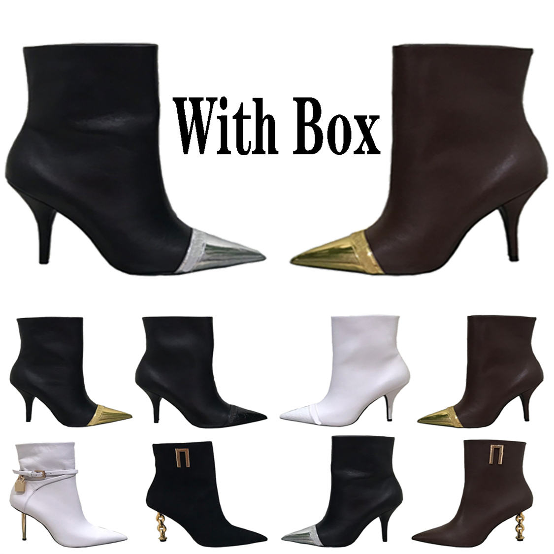 

Designer Heels Winter Snow Boots Women Dress Shoes Black Grey Brown Senior Classic Ankle Girls letters Height Increase Shoes Maxstep1, #b0906