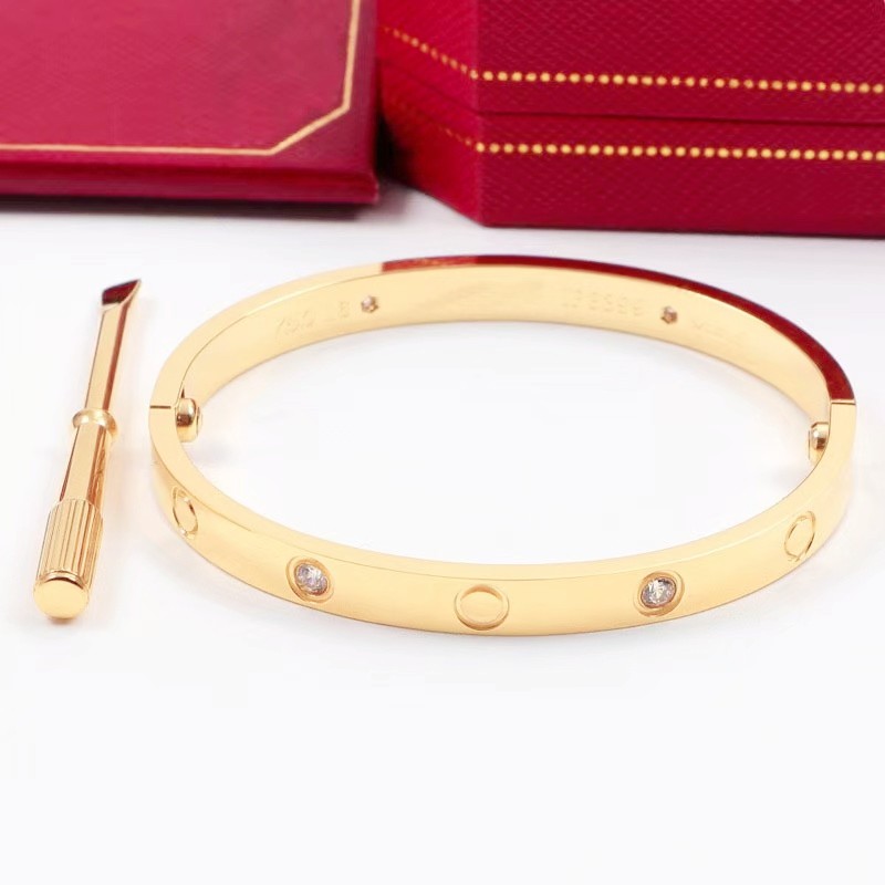 Classic Designer Women's gold curb Bracelet Charm Screwdriver bangle Boys Girls 18K Gold Valentine's Day Gift 316L Stainless Steel Factory