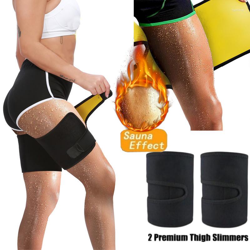 

Women's Shapers Sauna Effect Leg Shaper Sweat Belt Trimmer Tightening Shapewear Women Men Slimming Sheath Legs, Black