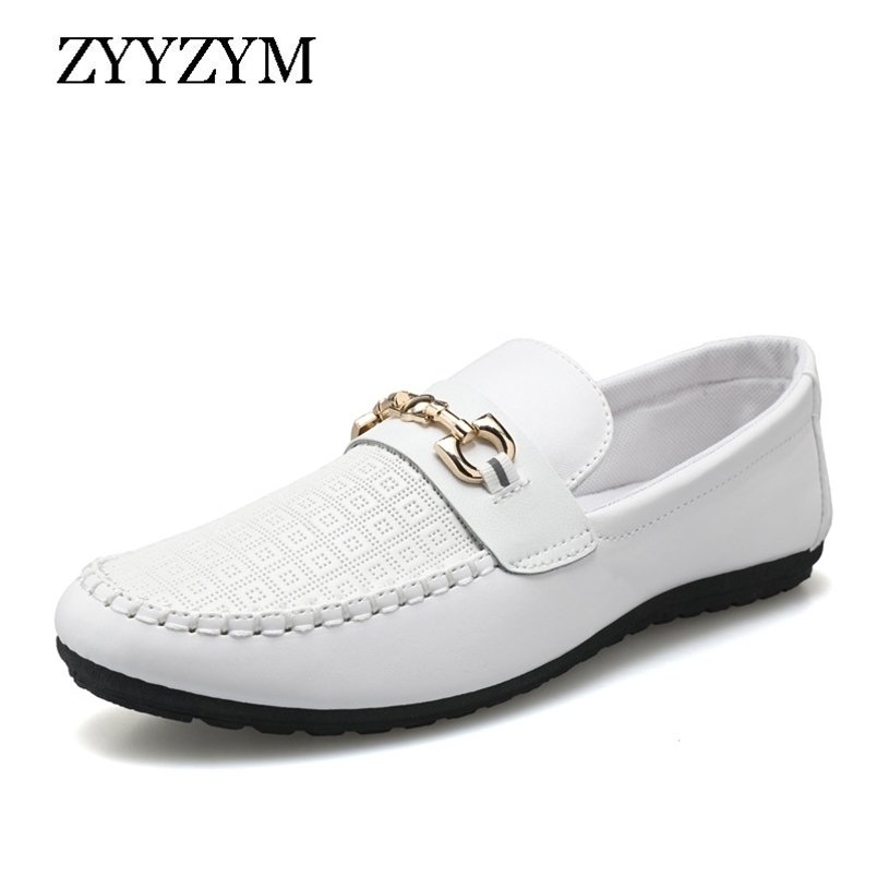 

Dress Shoes Spring Autumn Men Casual Leather Trend Versatile Soft Sole Simple Loafers #D09 220930, Yellow