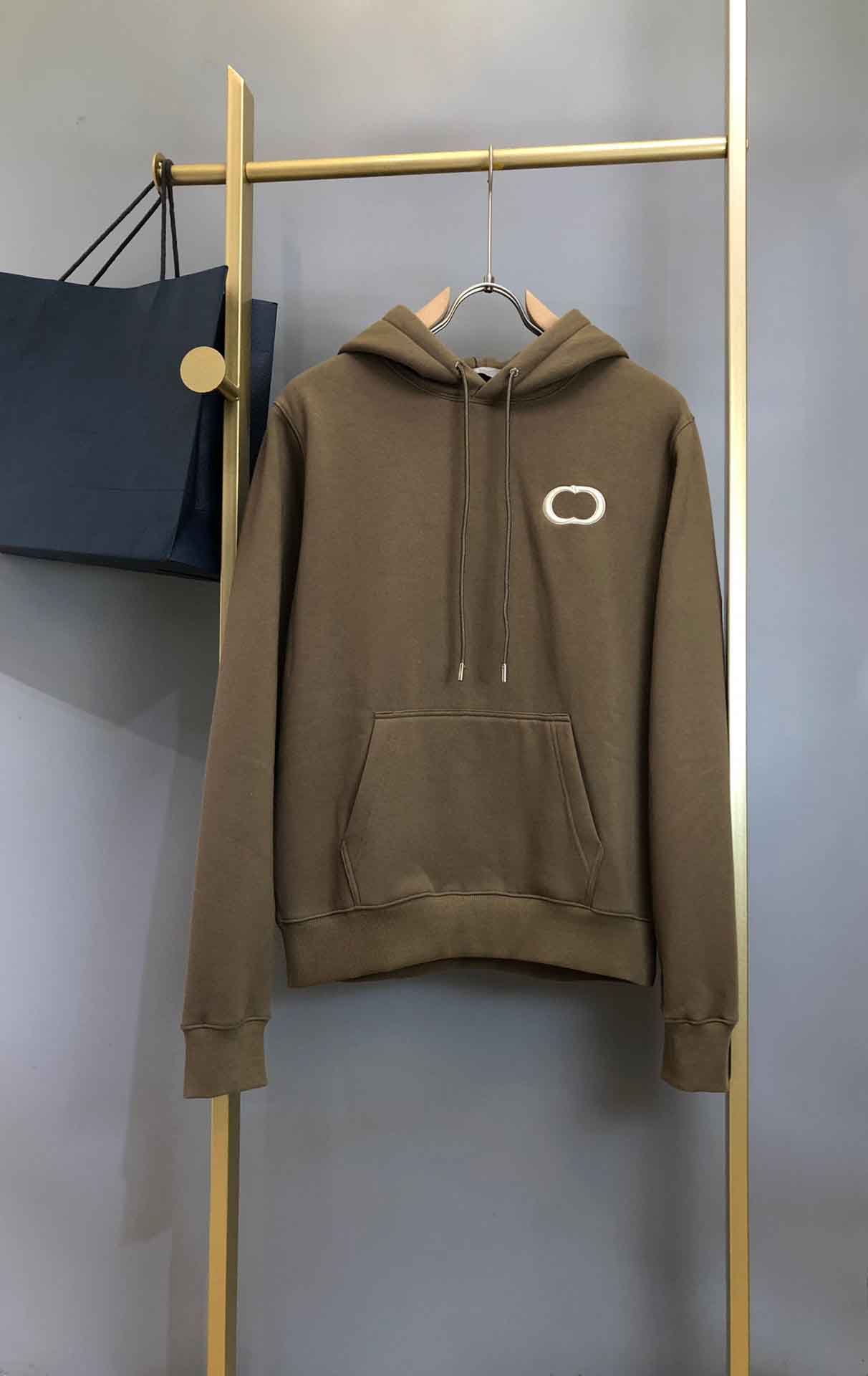 

Men's Plus Size Hoodies & Sweatshirts Round neck embroidered and printed polar style summer wear with street pure cotton 13m