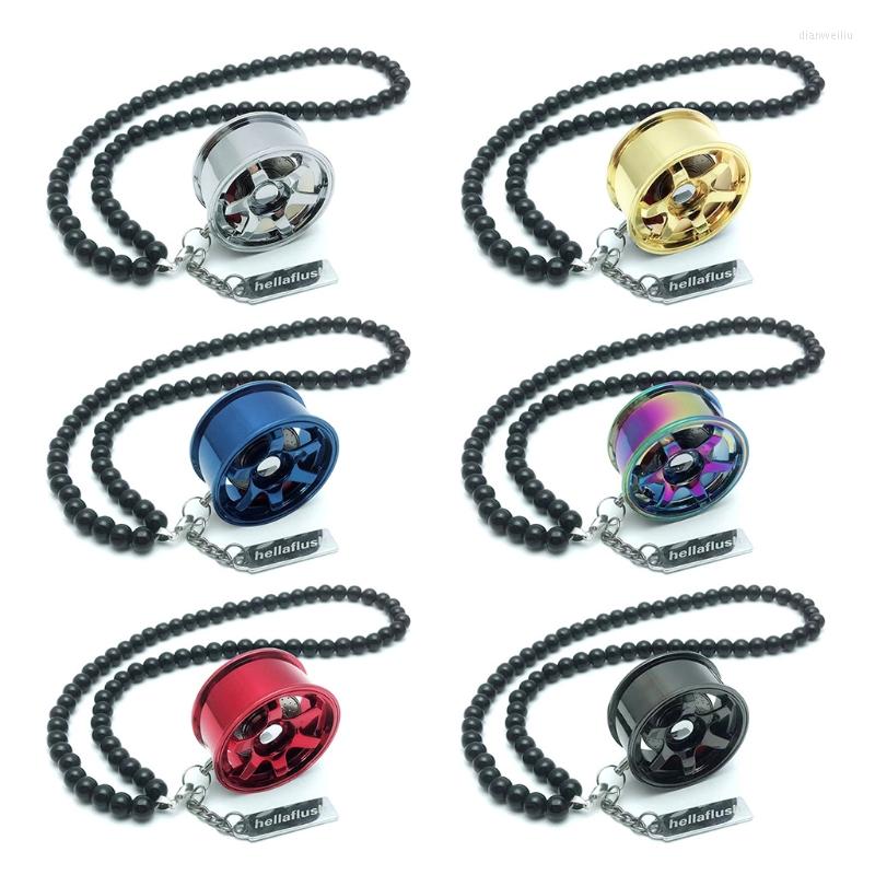 

Interior Decorations Hanging Ornament Mini Wheel Model Car Rear View Mirror Pendant For Goods Accessories Styling