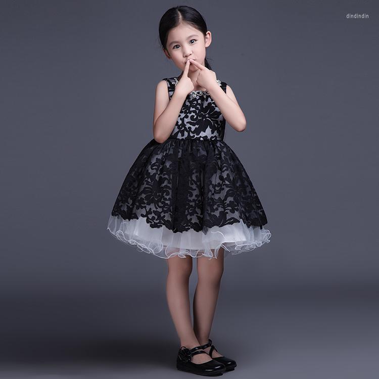 

Girl Dresses Girls Pageant 2022 Crystal Flower For Weddings First Communion, Beige