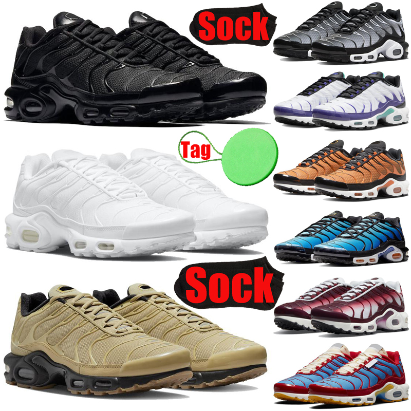 

tn plus tns tnplus men women running shoes triple white Black University Blue Cherry mens trainers sports sneakers runners size 40-46, #35 white university blue 40-47