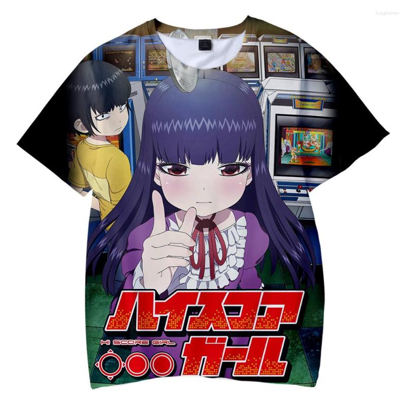 

Men's T Shirts Wamni Anime Japanse Hoge Score Meisje Dash Harajuku T-shirt Voor Mannen Unisex Game Korte Mouwen Kinderen Vrouwen Grappige, 3d