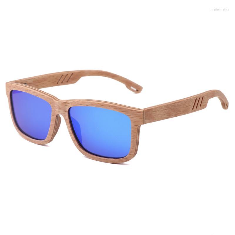 

Sunglasses BerWer Wood Men Polarized UV400 Beech Wooden Sun Glasses For Women Handmade Fashion Brand Cool SunglassSunglasses