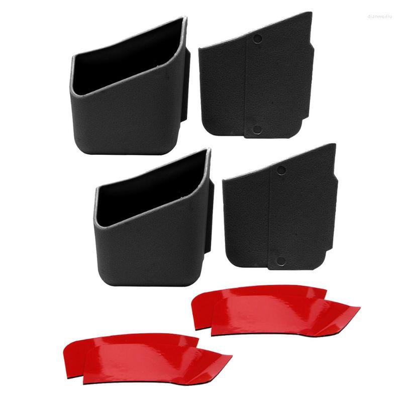 

Car Organizer 4Pcs Crevice Storage Box Universal Seat Card Phone Holder Pocket