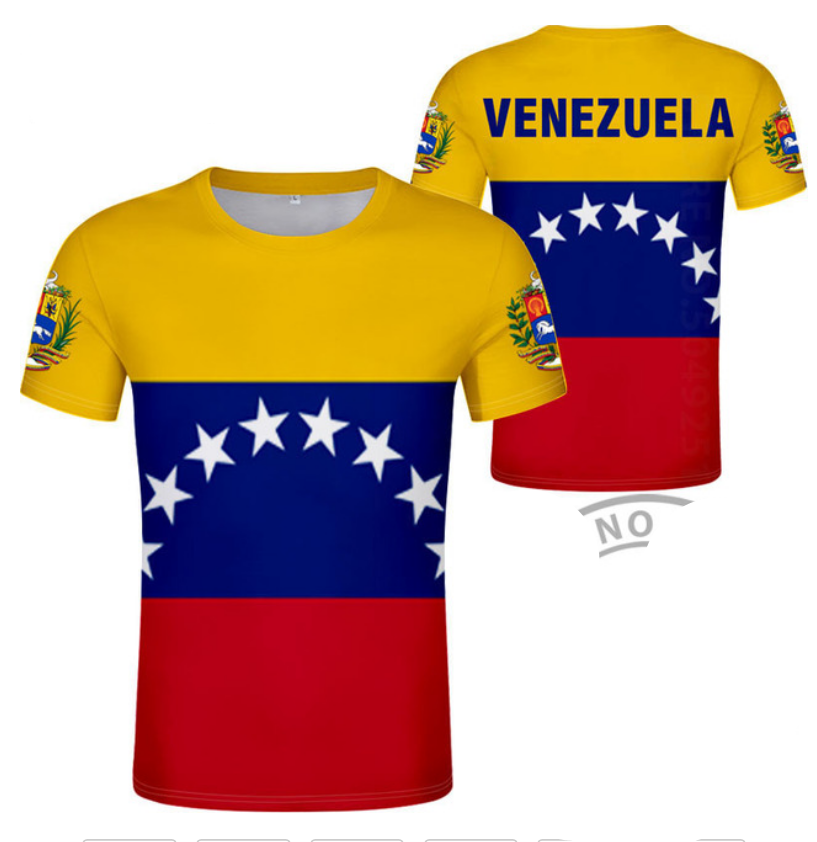 

Ven VENEZUELA Flag T Shirt Women Men Boys Girls Kids Summer Fashion O-neck Short Sleeve Funny Tshirt Graphic Tees Streetwear Football Jersey, 014