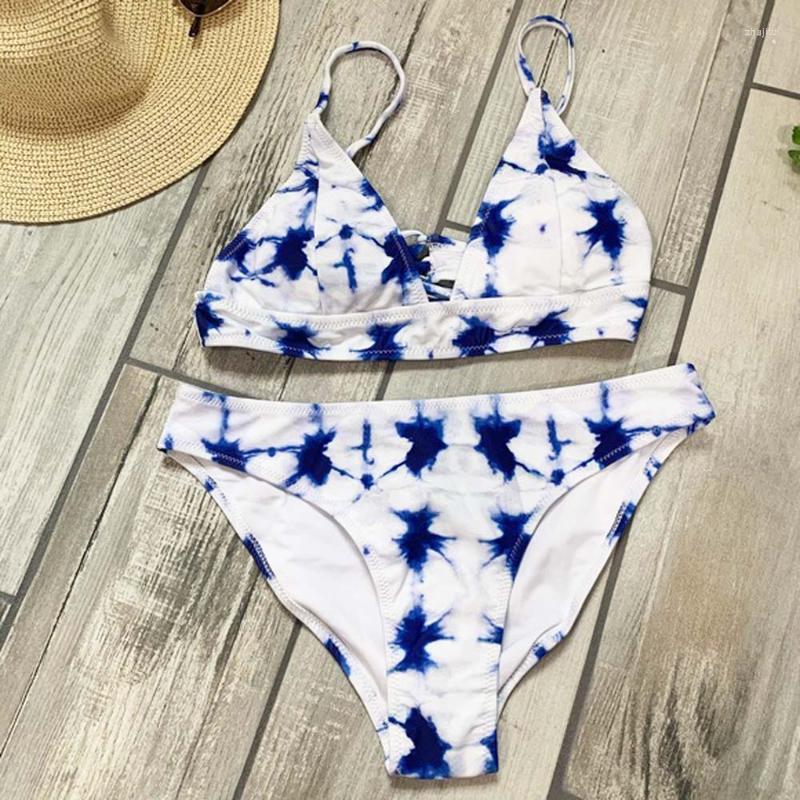 

Women's Shapers Women's Comfortable Bay Lace Sexy Adjustable Two-Piece Bikini Suit