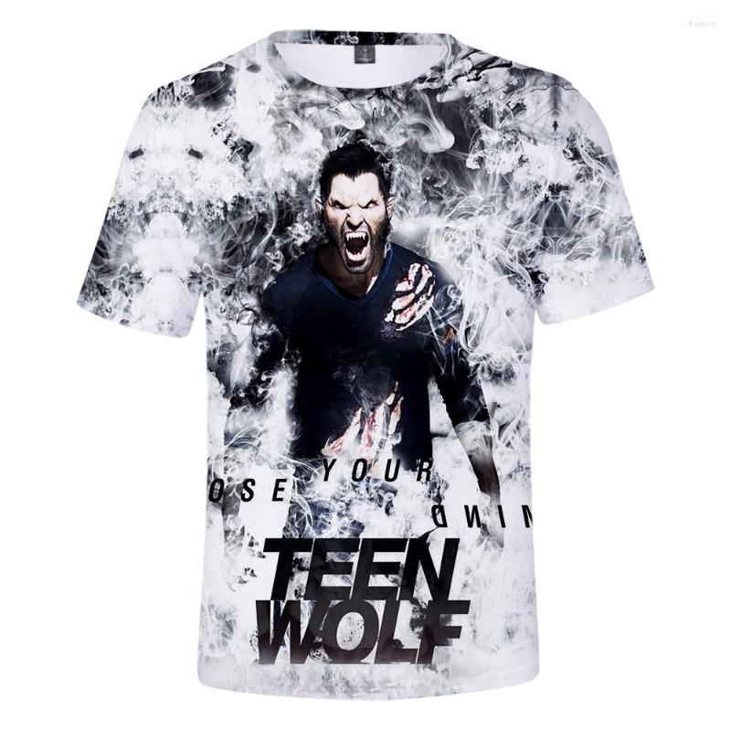 

Men's T Shirts Teen Wolf 3D Shirt Men Women Arrivals Fashion Print Breathable O-neck Short Sleeve Tee Tops