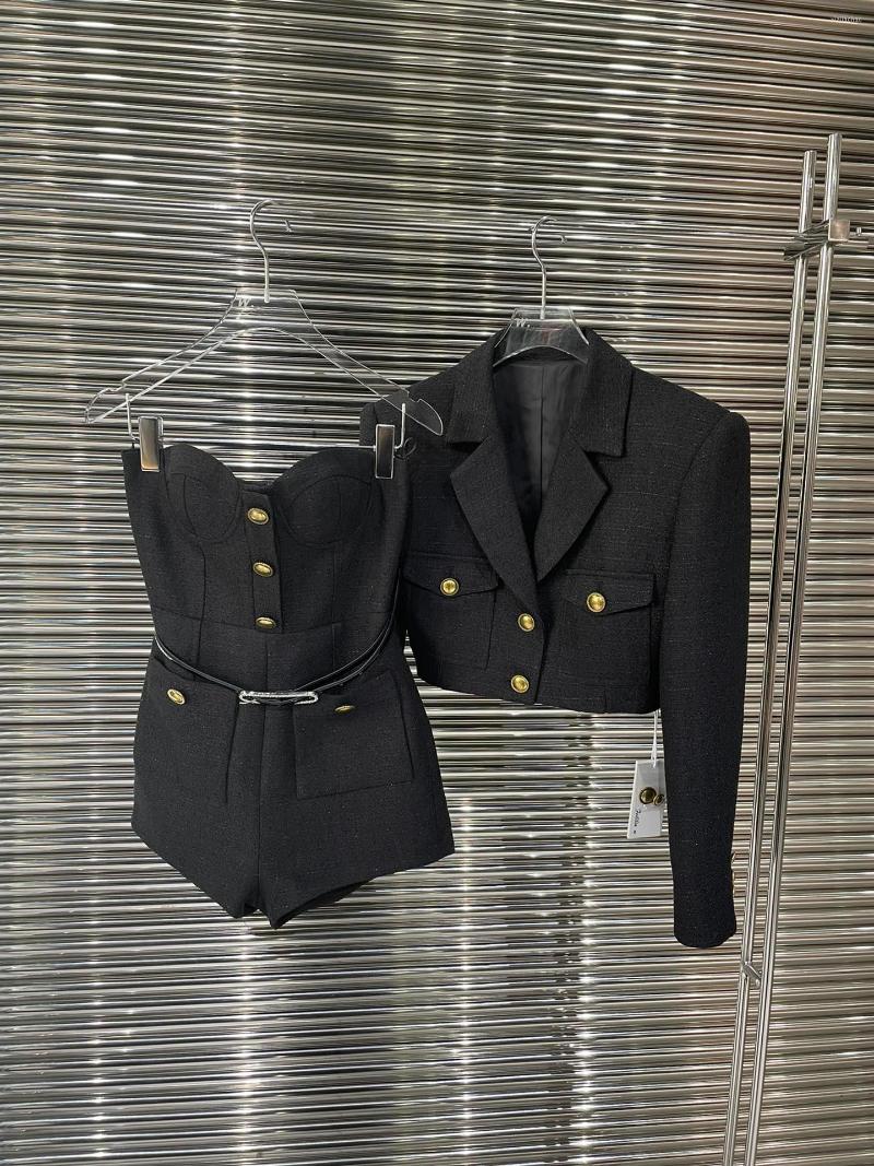 

Women' Two Piece Pants 2022 Women Fashion Suit Jacket Jumpsuit 2 Set 0731