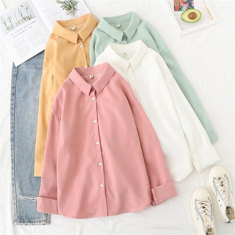 

Women' Blouses 2022 Fashion Chiffon Women Shirts And Tops Spring Long Sleeve Casual Classic Lady Korean Style Office Clothes Blusas, Green