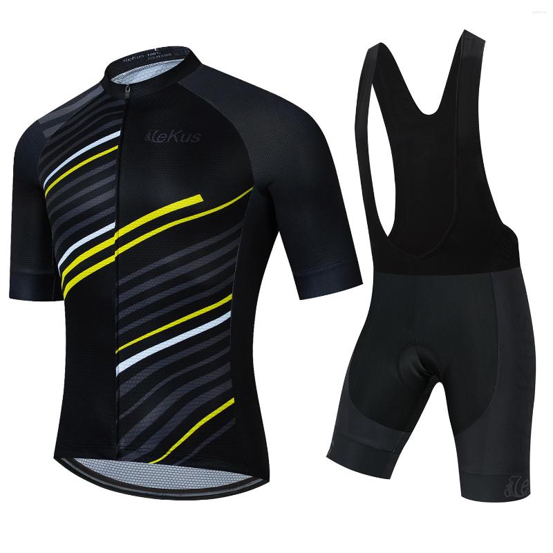 

Racing Sets 2022 Cycling Clothing Men Set Bike ClothesBreathable Anti-UV BicycleWear Short Sleeve Jersey For Man, Jacket