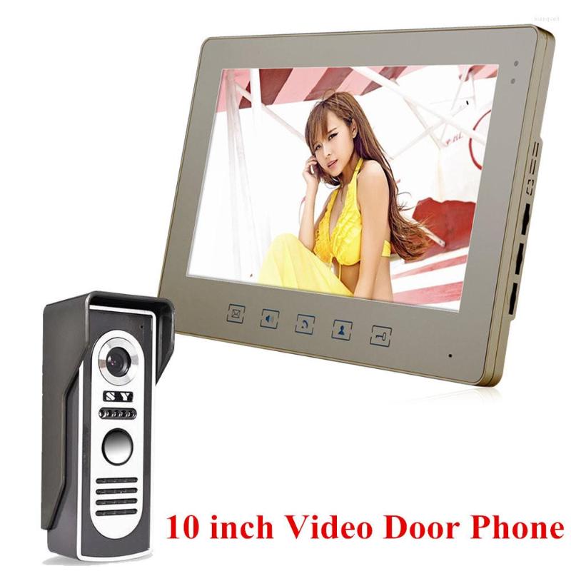

Video Door Phones Night Vision 10 Inch Multi Apartment Phone
