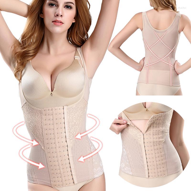

Women' Shapers Women' Women Shaper Slimming Waist Trainer Push Up Vest Tummy Belly Girdle Body Cincher Corset Plus Size Shaperwear, Black