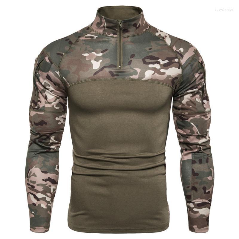 

Men's T Shirts Military Men Shirt Causl Long Sleeve Slim Mens Camouflage Tee Assault Tight Tops Men's T-Shirts, Short grey