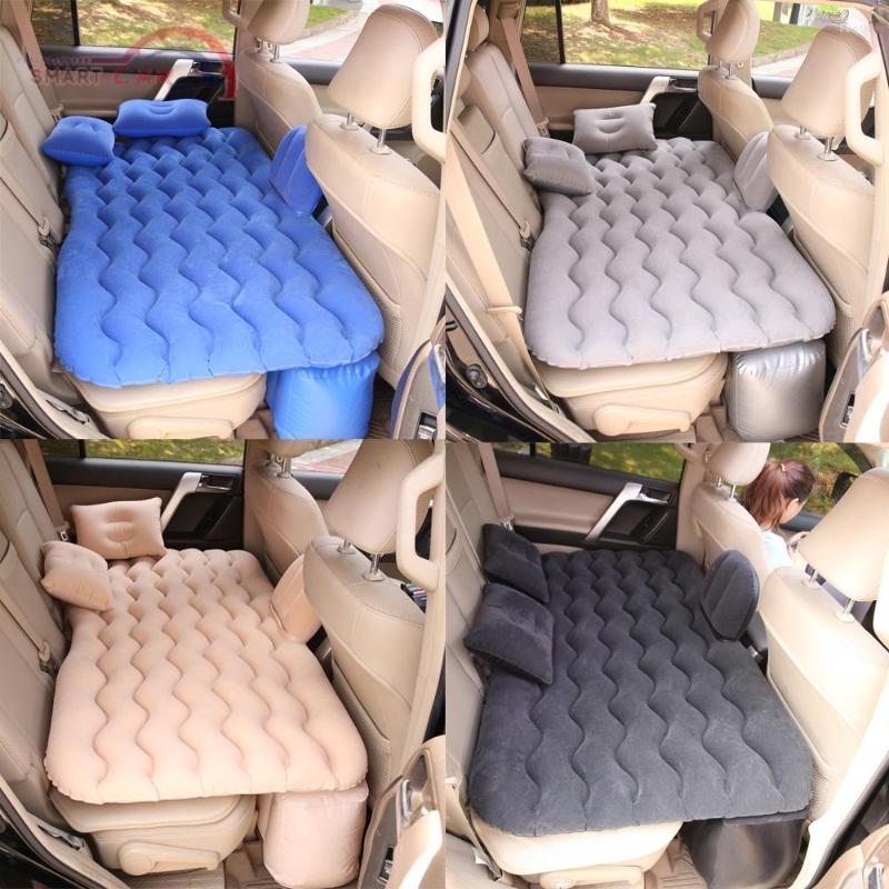 

Interior Accessories Car Travel Bed Air Inflatable Mattress Sofa Auto Back Seat Pillow Outdoor Camping Mat Cushion Universal For SUV Truck