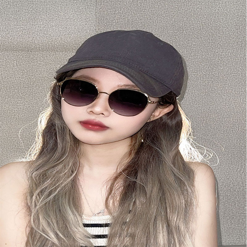 

Men designer sunglasses FD0418S anti-ultraviolet retro plate metal all small box square fashion glasses random box