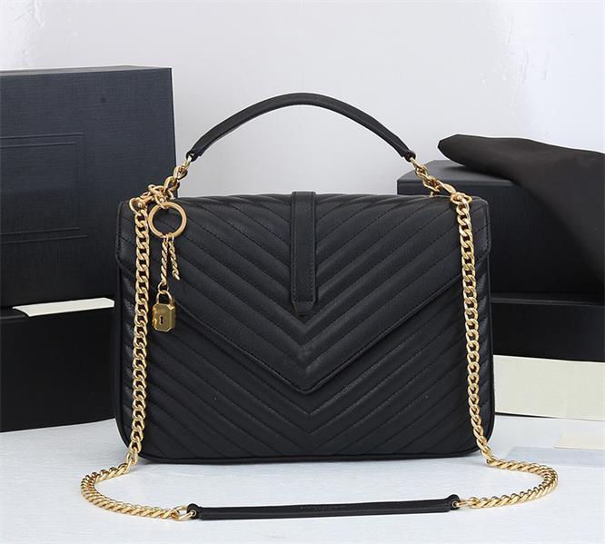 

tote purse brand luxury shoulder bag 2022 mail black retro chain niche all-match trendy design temperament cowhide clutch classic