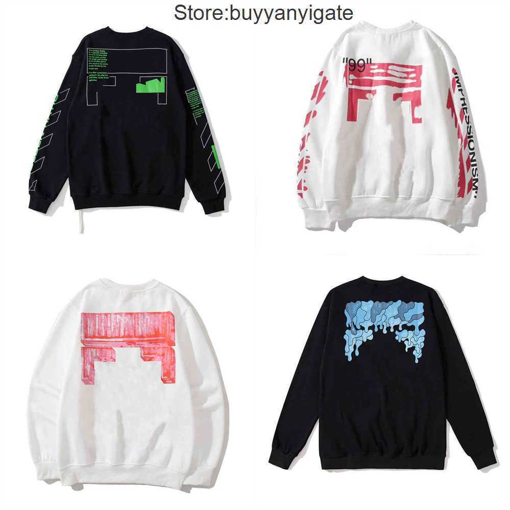 

21 Mens off black Hoodie Letter Embroidery Sweatshirt Men Women Sweater Long Sleeve Pullover Brand  Streetwear Fashion GQ42, 14