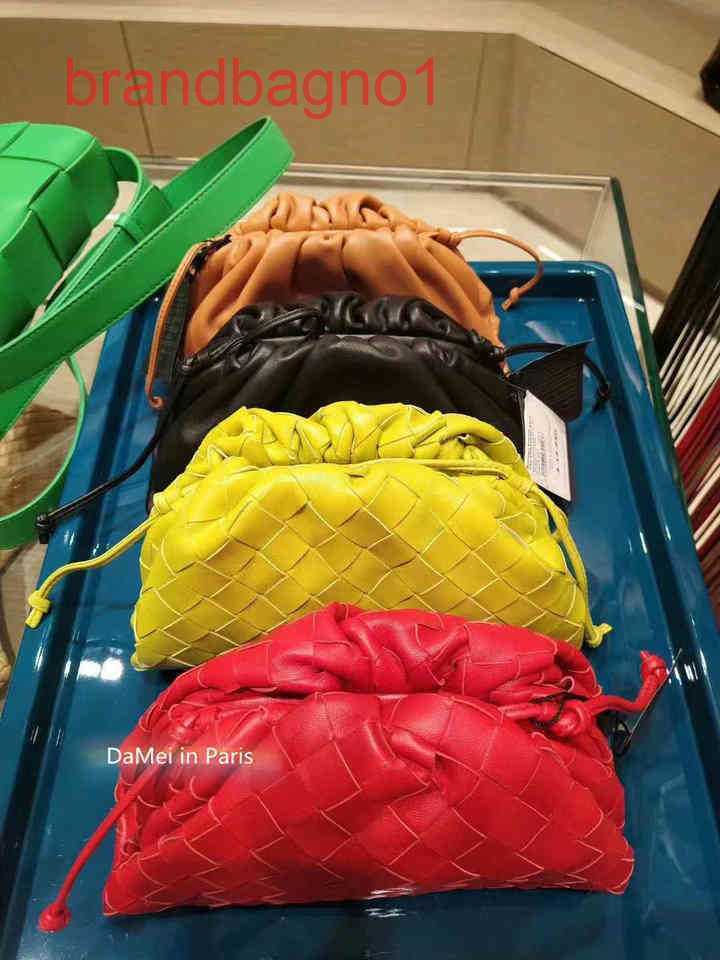 

Bottegas Bags Venetas Designer Pouch Bag Luxury Women clutch Handbags d Mini Cloud Pouch Dumpling Woven Women's VIJ2, Color order note