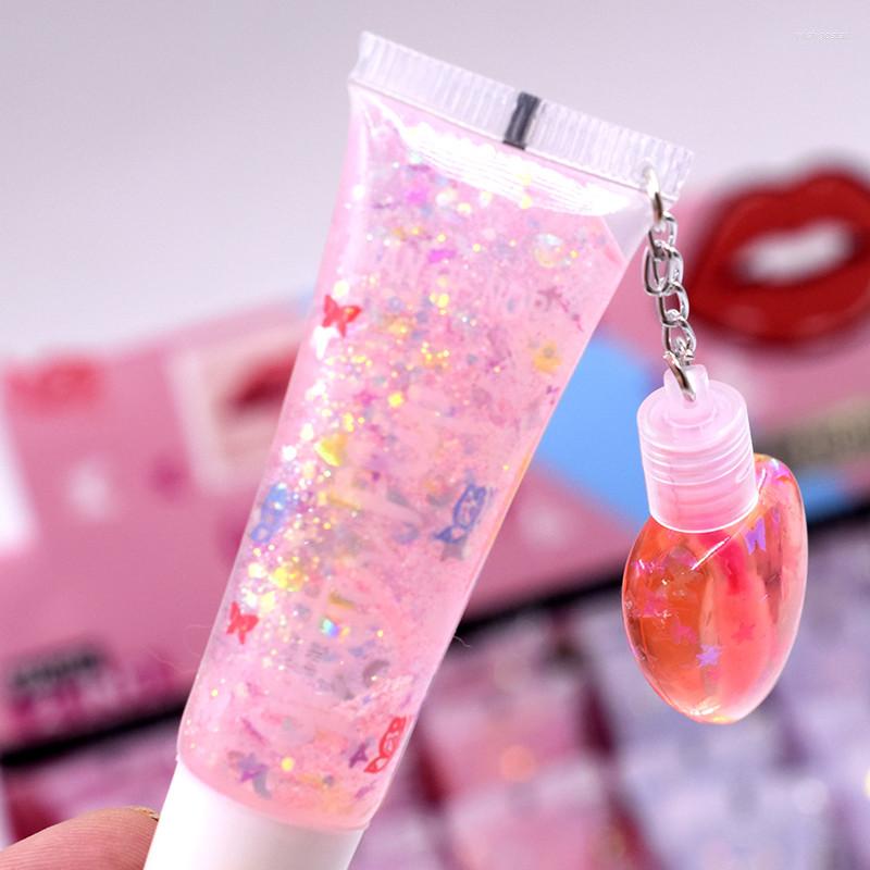 

Lip Gloss 1Pcs Colorless Transparent Moisturizing Noushing Glazed Sexy Lady Plumper Cosmetics Makeup TSLM1, Random 1pcs