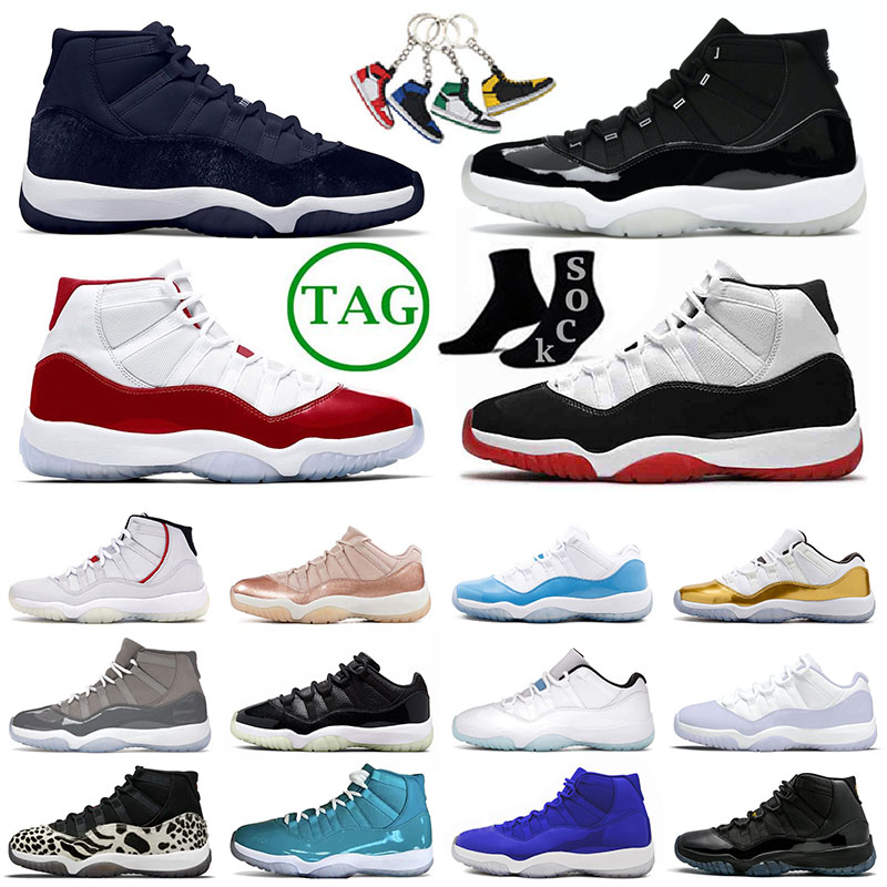 

Sell well 11 Jumpman Original Basketball Shoes Men Women Retro Cool Grey 11s Sneakers Low 72-10 Legend Blue Cherry Offs White Pure Violet Trainers Midnight Navy Sports, B13 blue 36-47