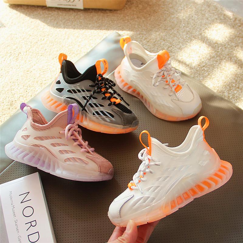 

Athletic Shoes 2022 Girls Light Sneakers Fashion Children Baby Kids Casual Breathable Boys Non-slip, Black