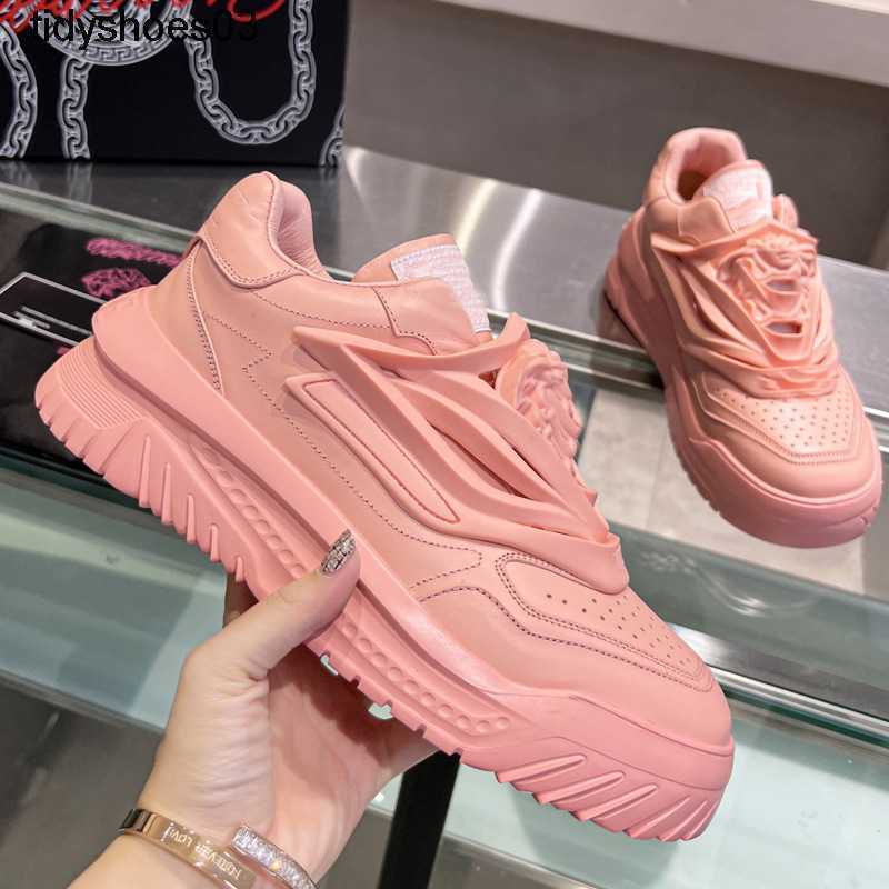 

Italian reflective tricolor Fan Couple Men and Women's Same Color Contrast Thick Sole Dad Couple's Casual Sneakers Travel Shoes, Blue