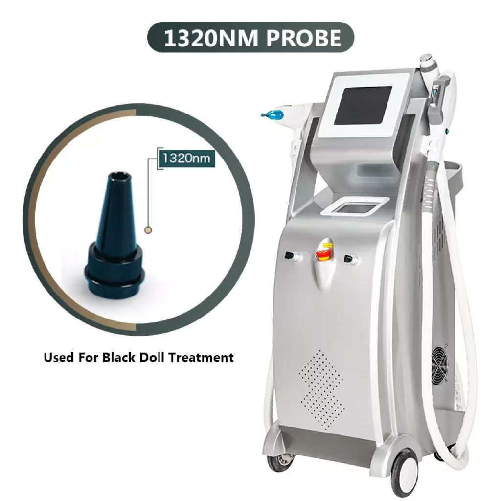 

Top Sales Nd Yag Laser Hair Removal Machine IPL Skin Rejuvenation Lasers Pigmentation Acne Treatment Tattoo remove