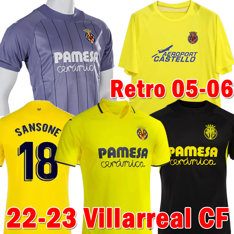 

2022 2023 Villarreal CF RIQUELME #8 soccer jerseys 22 23 GUILLE FRANCO #99 PAU Retro 2005 GERARD PACO ALCACER CHUKWUEZE CAMISETA DIA YEREMI FOYTH PAREJO Football Shirts, Biliyaleiyaer 22-23 third