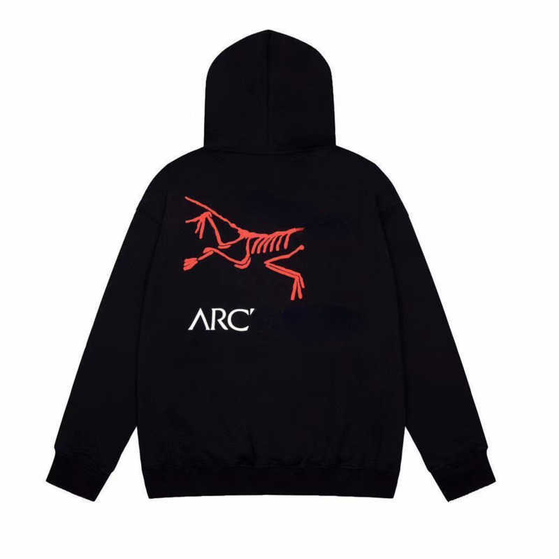 

22ss men arc sweater designer hoodie sweat shirt outdoor sports casual pullover long sleeve embroidery coat lady, White