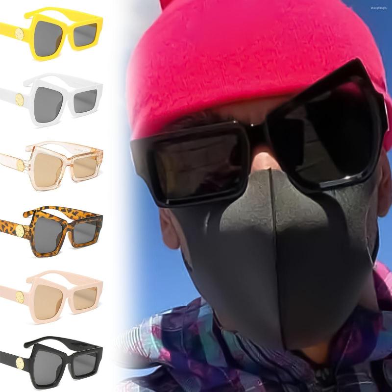 

Sunglasses 2022 Vintage Men Square Frame Mirror Classic Retro Sun Glasses Women Luxury Summer Eyewear Gafas De Sol