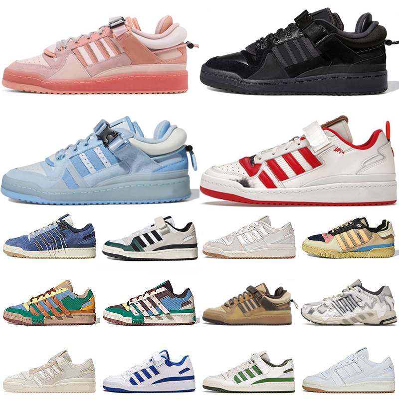 

Running Shoes Mens Trainers Forums Buckle Low Yellow Cream Blue Tint Core Black Outdoor Sports Walking Jogging Bad Men Women