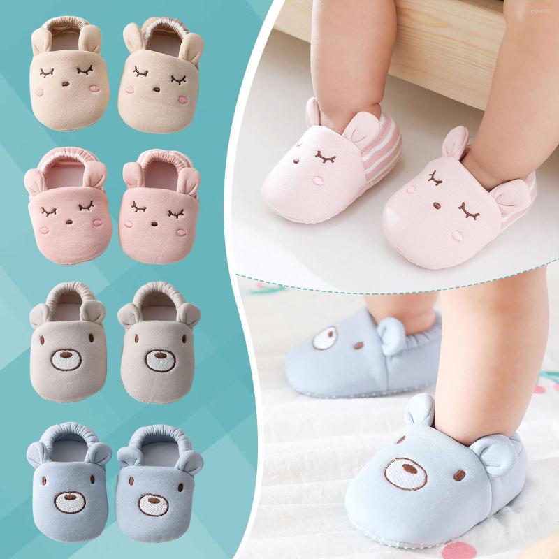 

Athletic Shoes Autumn Winter Baby Girls Boys Cartoon Non-slip Toddler Floor Socks Animal Plus Velvet Thickening First Walker For Borns, Pk