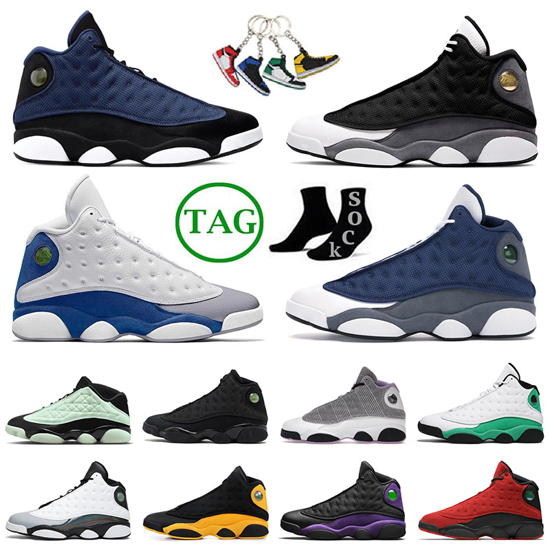 

Jorda 13 Jumpman 13s Jorden J13 Basketball Shoes Black Flint French Blue Brave Blue Del Sol Court Purple Starfish Sports Singles' Day Men Women Trainers Sneakers EUR 47, 40-47 hyper royal