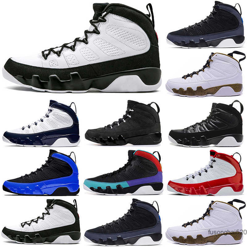 

2022 new classic original 9s basketball shoes men Anthracite Black white Blue Gym Red OG space jam The Spirit UNC outdoor sports trainers JORDON