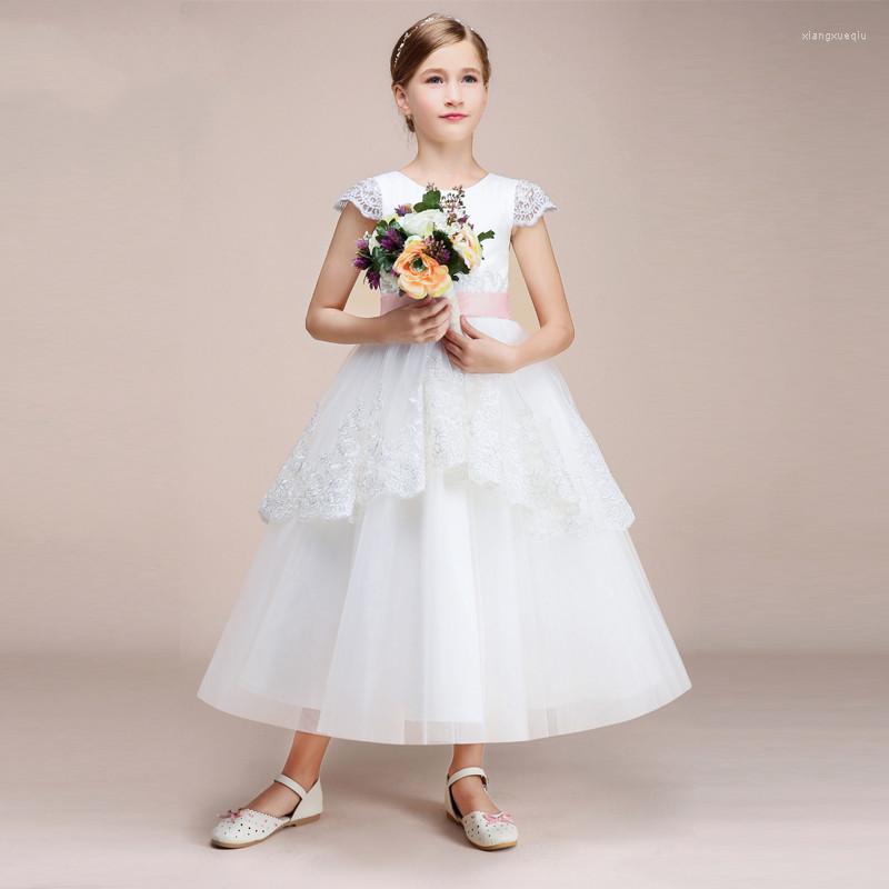 

Girl Dresses Children's Wedding Dress Girl's Princess, White